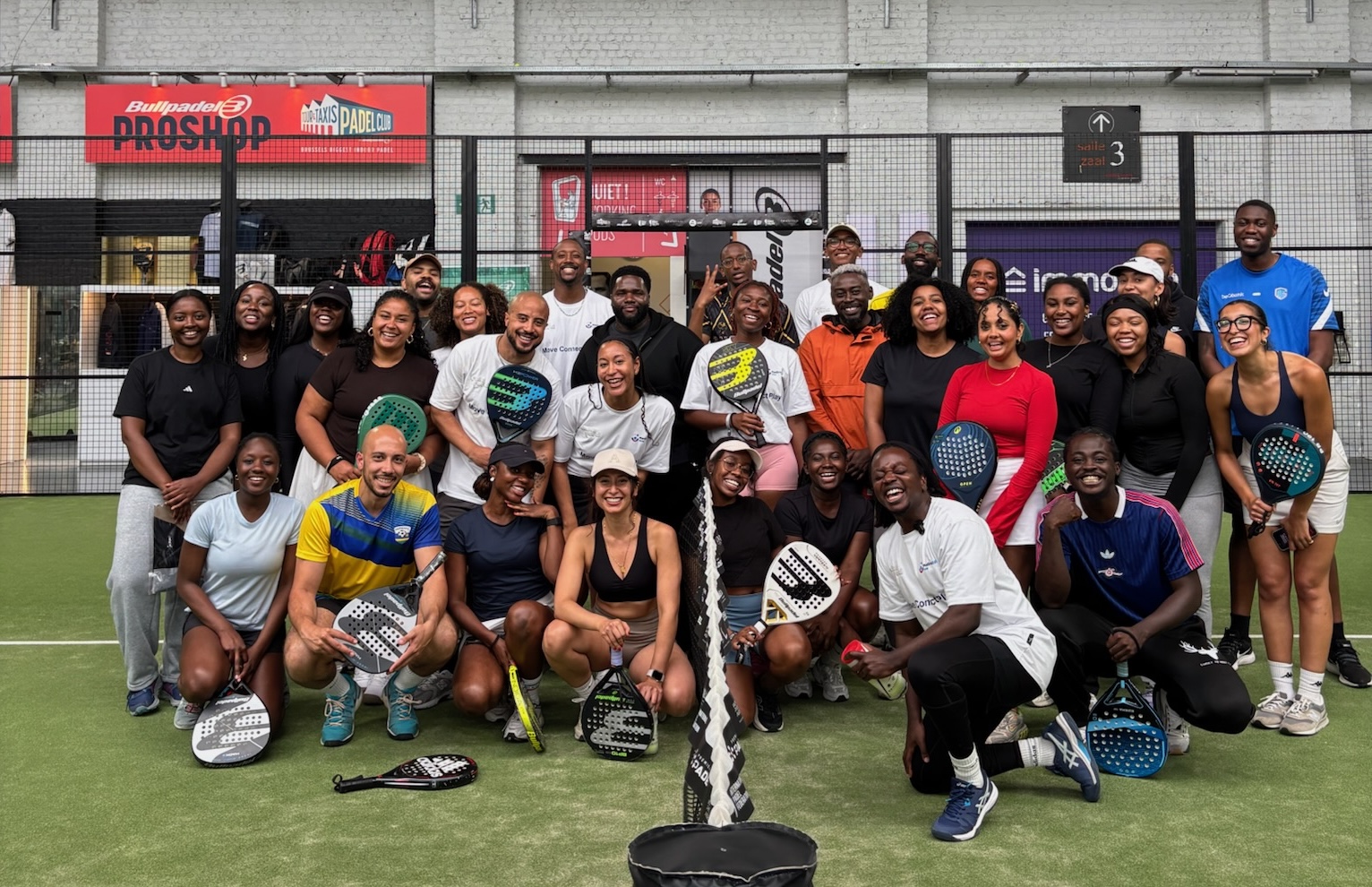 Jamii Padel Community Group Photo